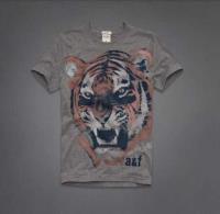 heren abercrombie fitch korte t-shirt crewneck tiger pattern grijs Shop Amsterdam nzzod964